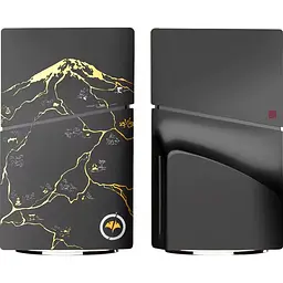 Змінна панель DK Faceplate Replaceable для PlayStation 5 Slim Blue-Ray Ghost Black Yotei [164746] - мініатюра 2