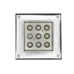 Світильник грунтовий KLOODI KDGL-SC160X160 9W 3K 30D