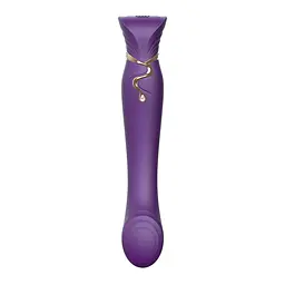 Вібратор Zalo Queen G-Spot Pulse Wave 21.5 см фіолетовий - мініатюра 5