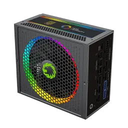 Блок живлення 1050 Вт, GameMax RGB1050 PRO, Black, модульний, 80+ Gold, Active PFC, 14 см з RGB підсвічуванням - мініатюра 5