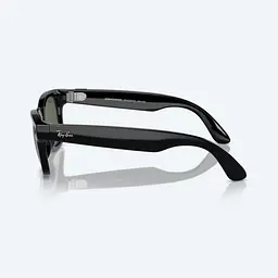 Смарт-окуляри Ray-Ban Meta Wayfarer Shiny Black Frame Green Lenses (RW4006 601/71 50-22) - мініатюра 4