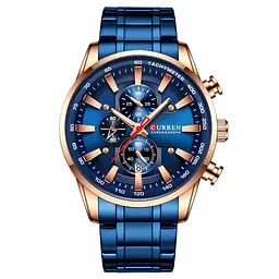 Curren 8351 Blue-Cuprum