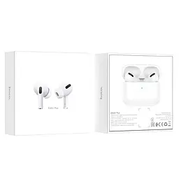 Навушники Bluetooth Hoco EW04 Plus True wireless BT headset White - мініатюра 2