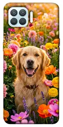 TPU чохол Demsky Flowery labrador для Oppo F17 Pro