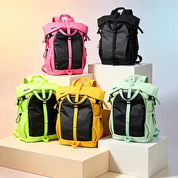 Рюкзак Omaska з термоефектом Holi Burst чорний (26145B) - мініатюра 3