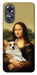 TPU чохол Demsky Mona corgi для Oppo A17