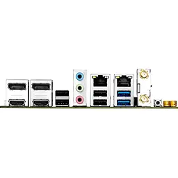 Материнська плата Maxsun LGA1700, Terminator B760ITX D5, B760, 2xDDR5, Int.Video(CPU), 4xSATA3, 1xPCI-E 16x 5.0, 2xM.2 4.0, Dual LAN 2.5G+1G, ALC897, 4xUSB3.2/4xUSB2.0, 2xDP/2xHDMI, Mini-ITX (MS-Challenger B760ITX D5) - мініатюра 6