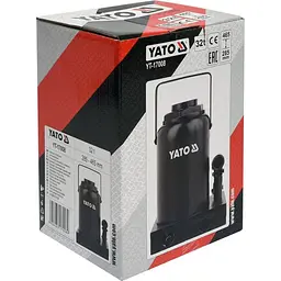 Домкрат гідравлічний стовбцевий YATO 32 т H=285-465 мм (YT-17008) - мініатюра 3