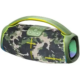 Колонка bluetooth Hopestar H61 армійський зелений дефект пакування