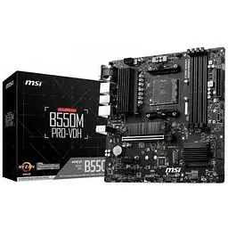 Материнська плата MSI (B550M PRO-VDH)
