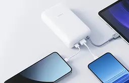 Зовнішній акумулятор Xiaomi Power Bank Integrated Cable 20000 mAh 22.5W Light Grey (BHR9738GL) - мініатюра 8