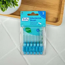 Міжзубна щітка TePe Original синя (0.6 мм), 6 шт