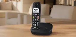 Panasonic Радіотелефон Panasonic KX-KX-TGU110UAB, чорний - мініатюра 2