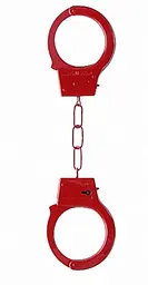 Наручники - Ouch! Beginner's Handcuffs Red - мініатюра 3