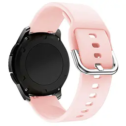 Ремінець Universal 20 mm Silicone Design Samsung/Amazfit/Huawei Light Pink