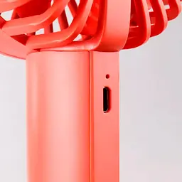 Портативний вентилятор XiaomiVH Portable Handheld Fan F03 Red - мініатюра 3