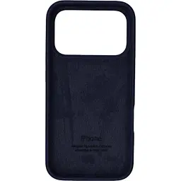 Чохол Silicone Case для Apple iPhone 17 Pro Max Dark Blue AA [145089] - мініатюра 2