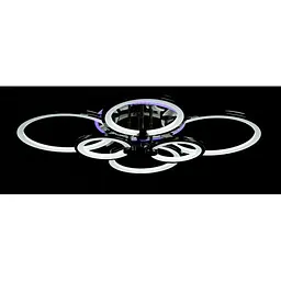 Стельова LED люстра з димерним пультом і підсвічуванням Splendid-Ray 30-3973-10 - мініатюра 3