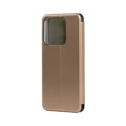 Чехол-книжка для Realme Note 70 4G, G-Case, золотой, кожаный чехол-книжка из экокожи (PU) и TPU, с магнитом, с подставкой и вместительным кардхолдером, противоударный, защита всего корпуса, ArmorStandart (ARM88785) - мініатюра 2