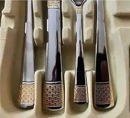 Набір столових приборів Bachmayer BM 7884 на 12 персон в подарунковій валізі 72 предмети - мініатюра 4