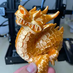 Пластик для 3D-принтера AzureFilm PLA SILK 1,75mm 1kg Flame Orange (FL171-2010) - мініатюра 4