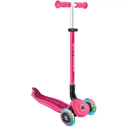 Самокат Globber Go Up Active 1+ до 20/50 кг фісташково-рожевий (744-110) - мініатюра 2