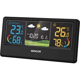 Метеостанція Sencor SWS4100B Black [134787] - мініатюра 2