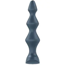 Анальний стимулятор-намистини з двома моторами Satisfyer Lolli-Plug 1 Dark teal - мініатюра 3