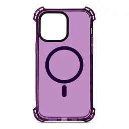Чехол-накладка для Apple iPhone 14 Pro Max, Bounce, фиолетовый, матовый, противоударный защитный чехол из TPU с магнитом для беспроводной зарядки, защита всего корпуса, бортик вокруг дисплея, амортизирующие вставки, ArmorStandart (ARM75247)