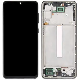 Дисплей Samsung A336 Galaxy A33 5G чорний, TFT, без функції відбитка пальця, з рамкою, Black