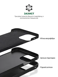 Панель ArmorStandart ICON2 MagSafe для Apple iPhone 15 Pro Black (ARM72743) - мініатюра 6