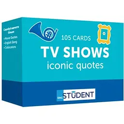 Картки для вивчення англійських слів. TV Shows (105) англійська