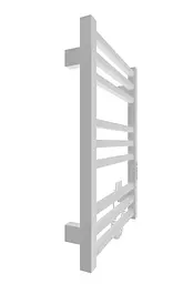 Електрична рушникосушарка HF Derby 570x430 white matte 6.1.0400.06.WM, Білий матовий, універсальне (коннектор), Електронний - мініатюра 3