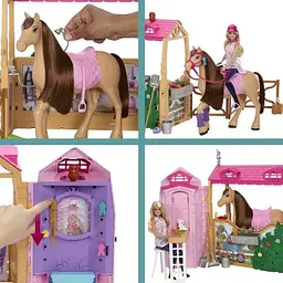 Набір Barbie Чудова стайня для конячки (HXJ44) - мініатюра 9