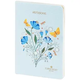 Книга записна Axent A6 Secret Garden 1, 60 аркушів клітинка (8711-1-A-TR) - мініатюра 2