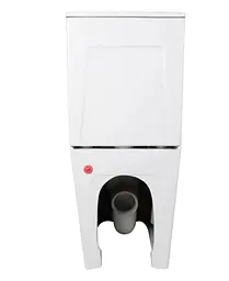 Унітаз підлоговий Qtap Tern Ultra Quiet з сидінням Slim Duroplast/ Soft-close/ Quick Release QT17226003AW - мініатюра 6