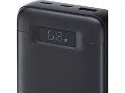 Зовнішній акумулятор (Power Bank) RIVACASE 20000mA 65W PD Black (VA1082) - мініатюра 6