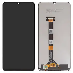 Дисплей Realme C51, C53 NFC, Narzo N53, чорний, без рамки, Original (PRC), RMX3830/ RMX3760/ RMX3761 (FPC-WTF067H003)