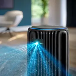 Очисник повітря Philips PureProtect 3200 синьо-сірий (AC3221/13) - мініатюра 12