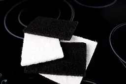 Шкребок фібровий Добра Господарочка Black&White 9х13 см 5 шт. - мініатюра 2