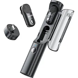Мікрофонна радіосистема Boya Magic 05 USB-C with 2 TX + 1 RX Black [157243]