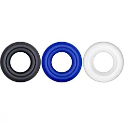 Набір ерекційних кілець Blush Stay Hard Donut Rings 3 шт. мульті