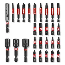 Набір біт Einhell біт і головок, 1/4", 28шт, кейс (108703) - мініатюра 3