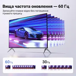 Карта відеозахоплення UGREEN CM716 з HDMI на USB-A або USB-C захоплення 1080p 60 Гц вхід до 4K 30 Гц без наскрізного HDMI-виходу із записом звуку для OBS Studio та XSplit космічний сірий (25854) - мініатюра 8