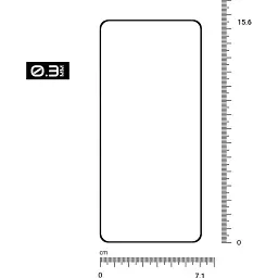 Захисне скло ArmorStandart Full Pro Glass для Poco X7 Pro Black (ARM82715) [128558] - мініатюра 3