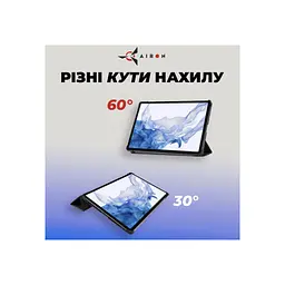 Чохол до планшета AirOn Premium Samsung Galaxy Tab S9/S9 FE 10.9'' 2023 + Film black (4822352781110) - мініатюра 4