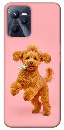 TPU чохол Demsky Happy poodle для Realme C35