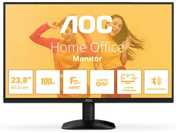 Монiтор 23.8" AOC 24B35HM2 Black
