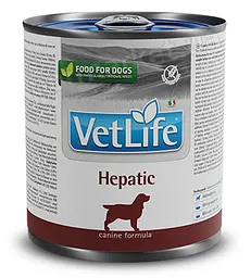 Вологий дієтичний корм для собак Farmina Vet Life Hepatic для підтримки функції печінки, 300 г - мініатюра 1