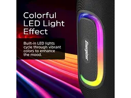 Портативна колонка Energizer BTS163 Black - мініатюра 3